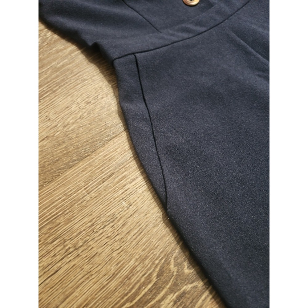 Chelsea 28 Sleeveless Cutout Back Navy Jumpsuit‎ Size 2 - Picture 5 of 14